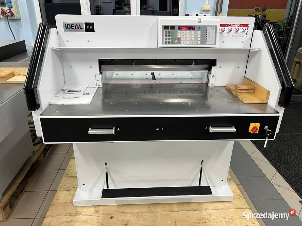 Gilotyna do papieru Ideal 7260 hydrauliczna