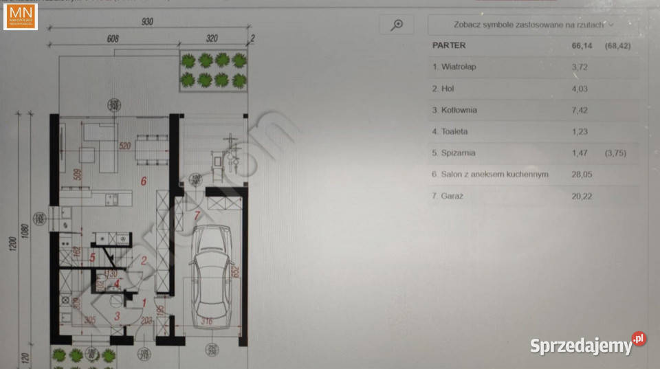 Sprzedaż domu bliźniaka Dojazdów Żonkilowa mieszkalny