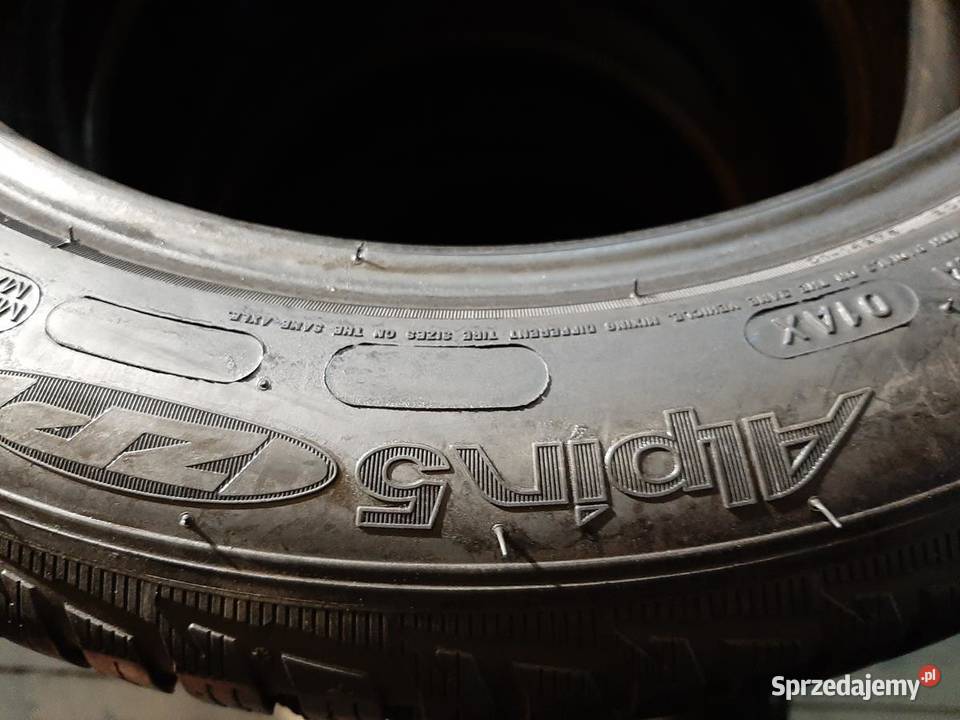 2x Opona UŻYWANA ZIMOWA 20555R17 MICHELIN 139 Zaścianki