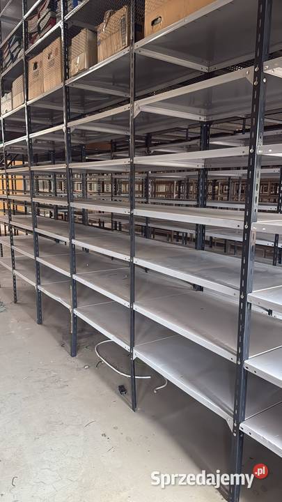 Regały magazynowe 2255910610 6 półek stalowych Kraków sprzedam