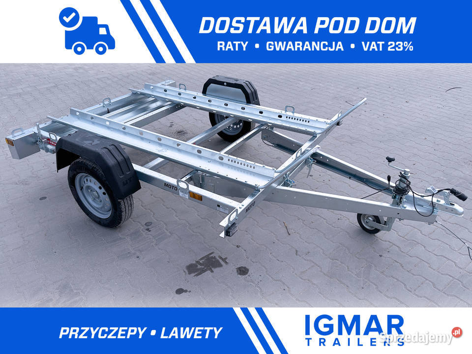 Przyczepka samochodowa Temared MOTO 2 pod Konin