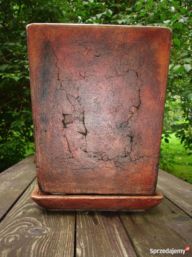 Sprzedam ceramiczną donicę spodek 40 x 31 Jelenia Góra