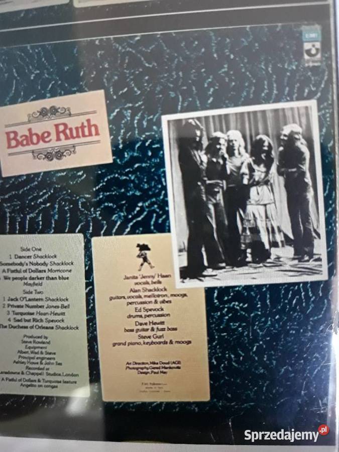 Archiwalne wykopalisk rocka BABY RUTH Baby Ruth Rzeszów