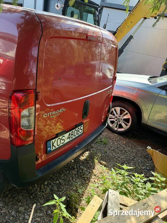 Citroen nemo 14hdi czerwony Zator