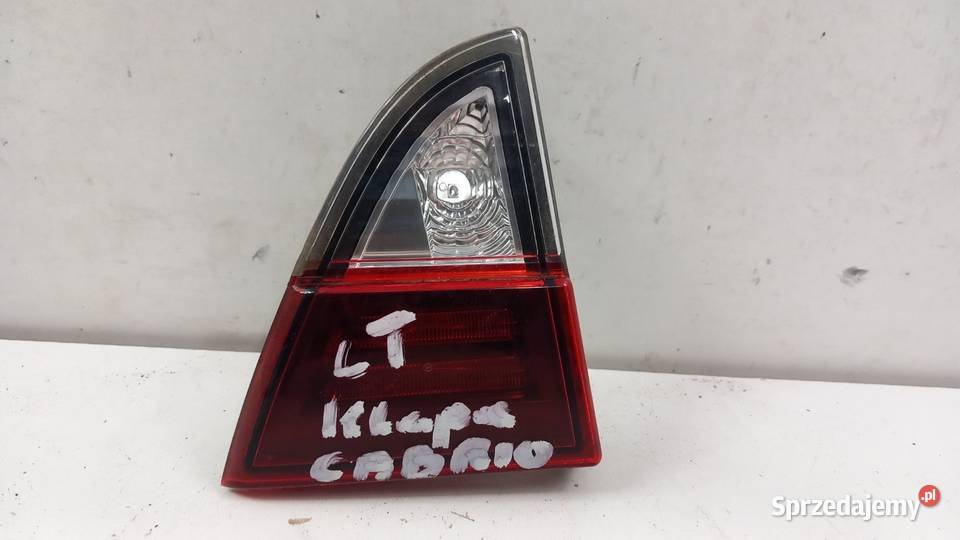 RENAULT MEGANE III CABRIO LAMPA TYŁ LEWA W KLAPĘ Motoryzacja Zbierkowo