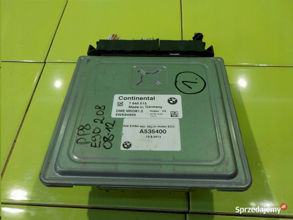 BMW 3 E91 20 B 10r sterownik komputer silnika Suków