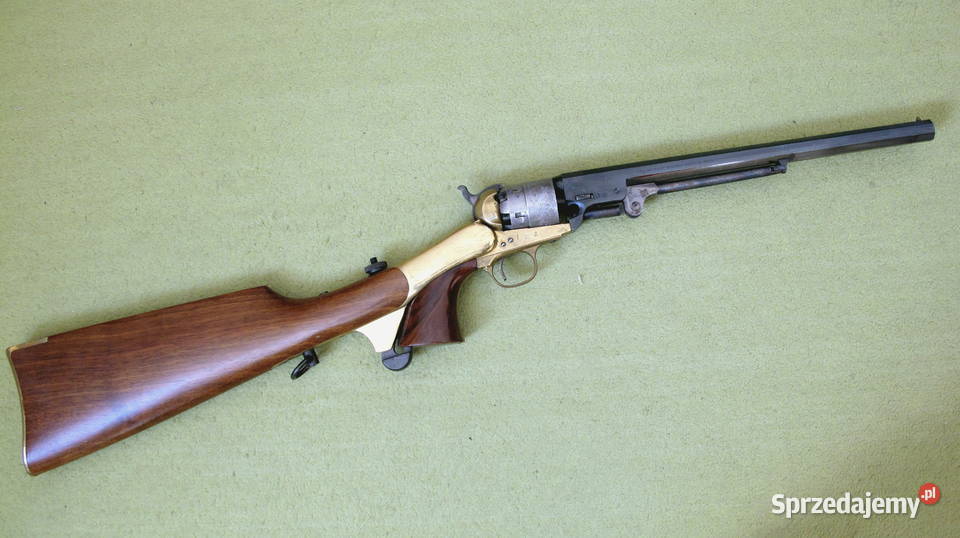 Czarnoprochowy karabinek rewolwerowy Colt kal 44