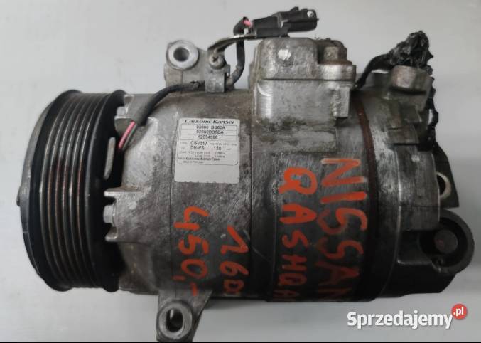 Sprężarka Klimatyzacji NISSAN QASHQAI 92600BB60A Suchedniów