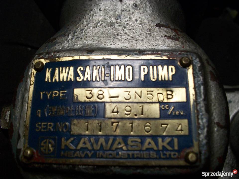 Pompa śrubowa 383N5DB małopolskie Olkusz sprzedam