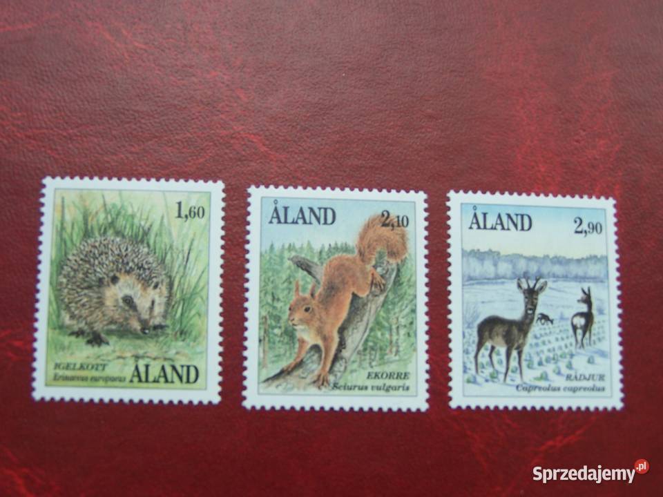 Wyspy Alandzkie 1991 MNH Mi 4446 Fauna Zwierzęta