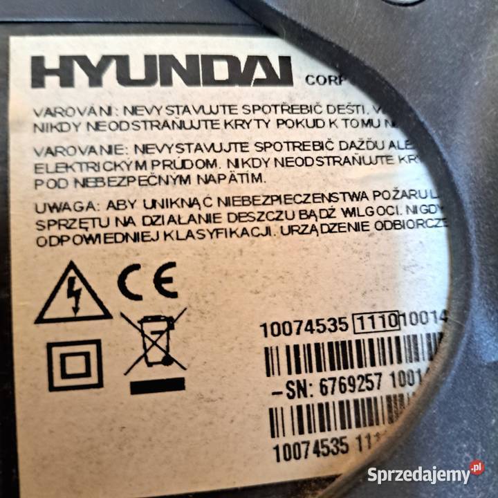 Telewizor Hyundai 21 z uchwytem Opole