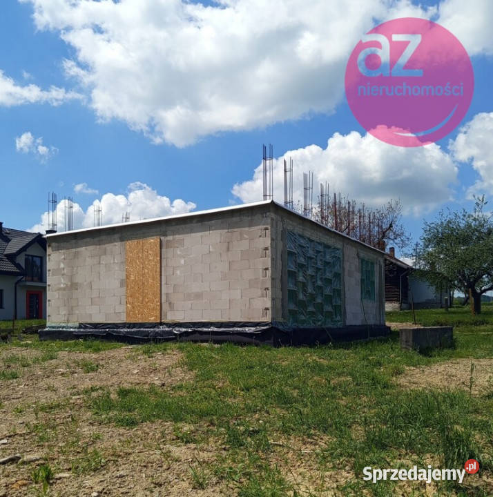 Rozpoczęta budowa domu w Gorlicach na 10ar małopolskie Gorlice