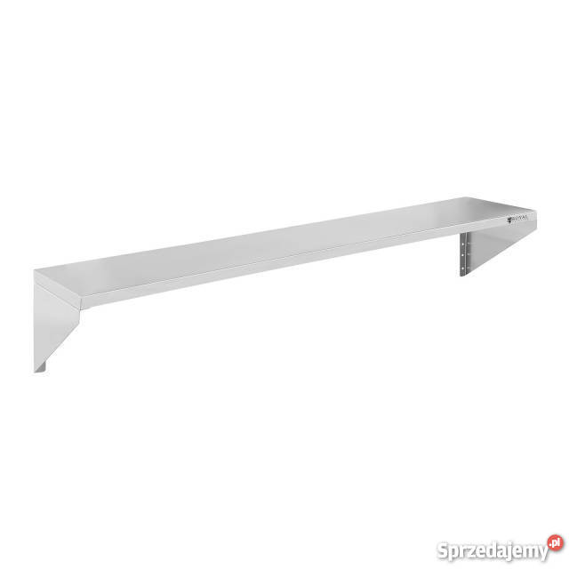 Wzmociona półka 150 ze stali nierdzewnej wisząca śląskie