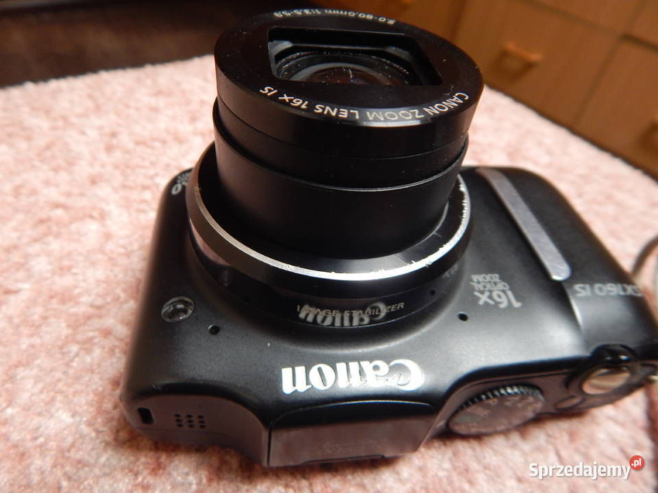 Aparat Canon SX160IS 16 megapixeli 16x zoom Kraków