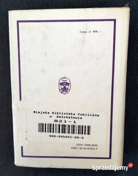 EDDA POETYCKA Biblioteka Narodowa łódzkie sprzedam