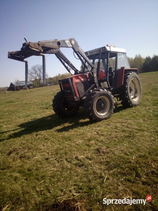 Zetor 8145 zts z turem igła nieuszkodzony Ciągniki Borówna