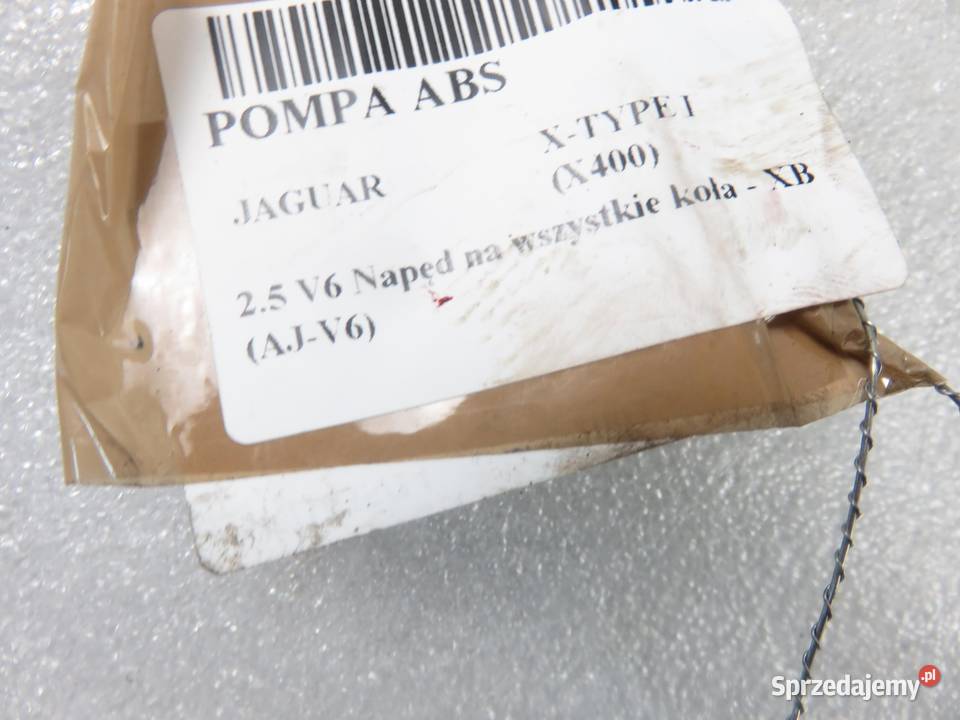 POMPA ABS JAGUAR XTYPE I X400 0265800008 osobowe