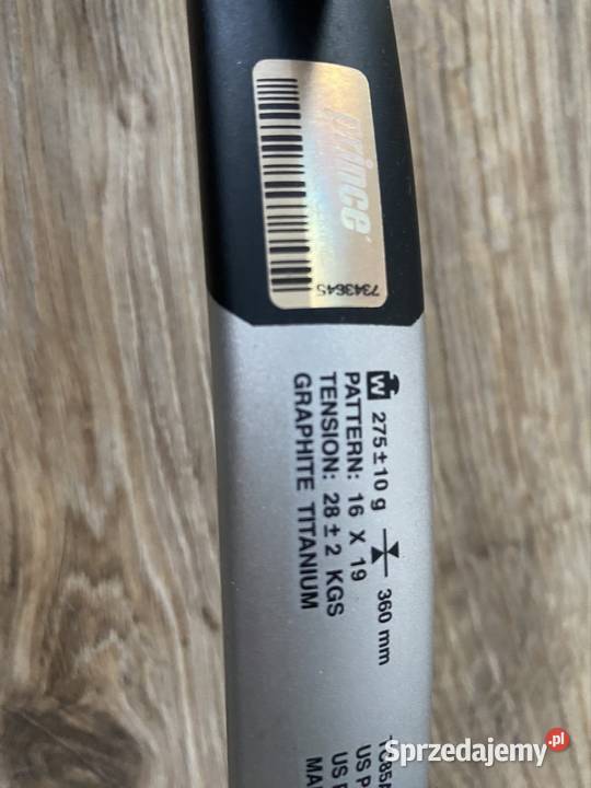 Rakieta tenisowa Prince Power Line Volley TI 400 wielkopolskie Jarocin sprzedam