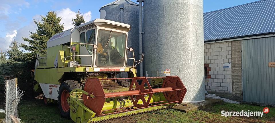 Kombajn Claas dominator 76stół do rzepaku Poniatowa