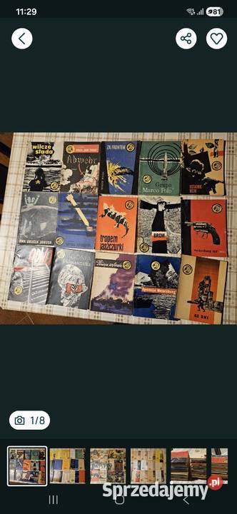 Żółty tygrys 32 sztuki PRL Płońsk sprzedam