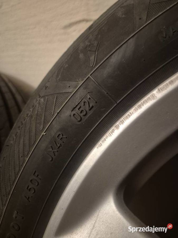Felgi audi vw 5x112 16 opony letnie Hrubieszów