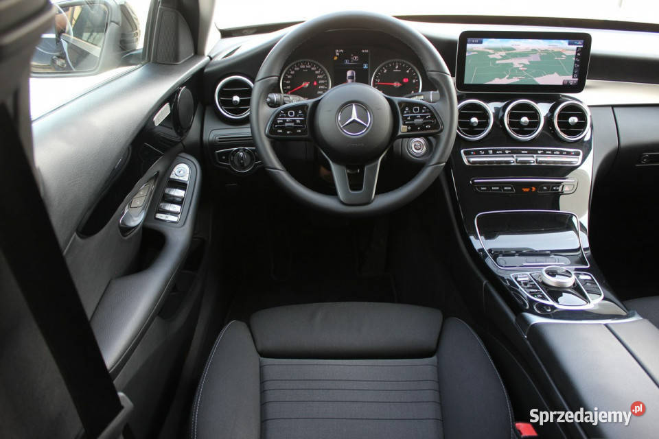 Mercedes C 200 Exclusive FV23 160 Navi LED łopatki zmiany biegów Sokołów