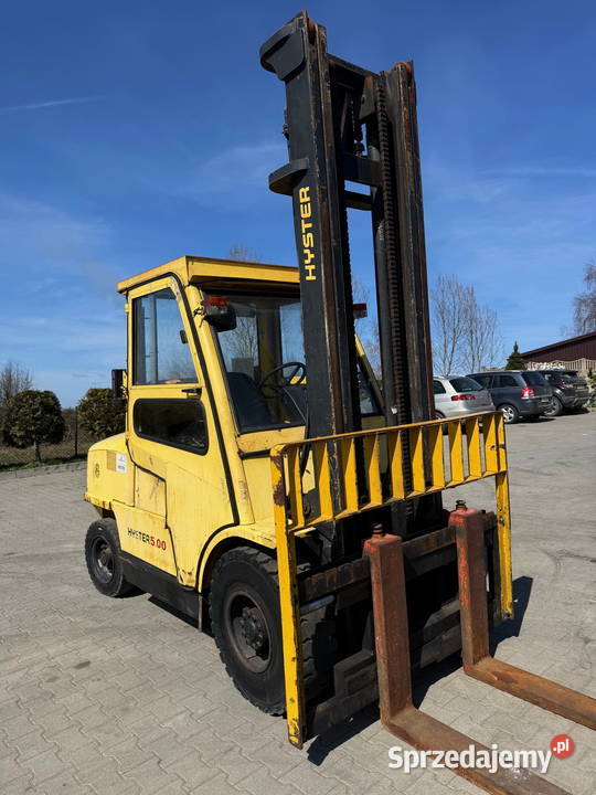 wózek widłowy HYSTER H500XM 5000 przesuw kabina Działoszyn