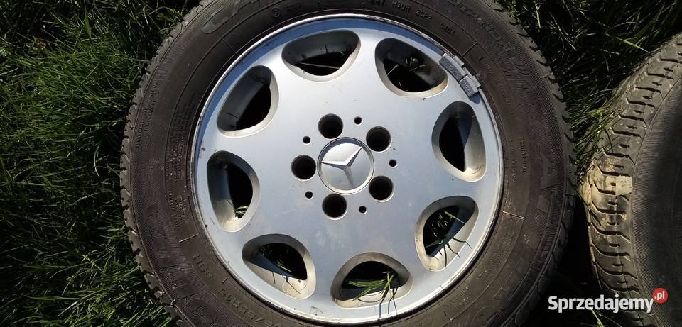 Koła aluminiowe 2 15 Mercedes W124 W201 W202 osobowe Radzymin