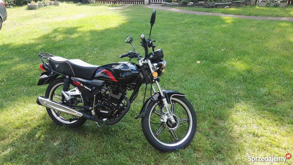 Motocykl Zipp Toros El Viento 125 Rok produkcji 2015 warmińsko-mazurskie Olsztyn