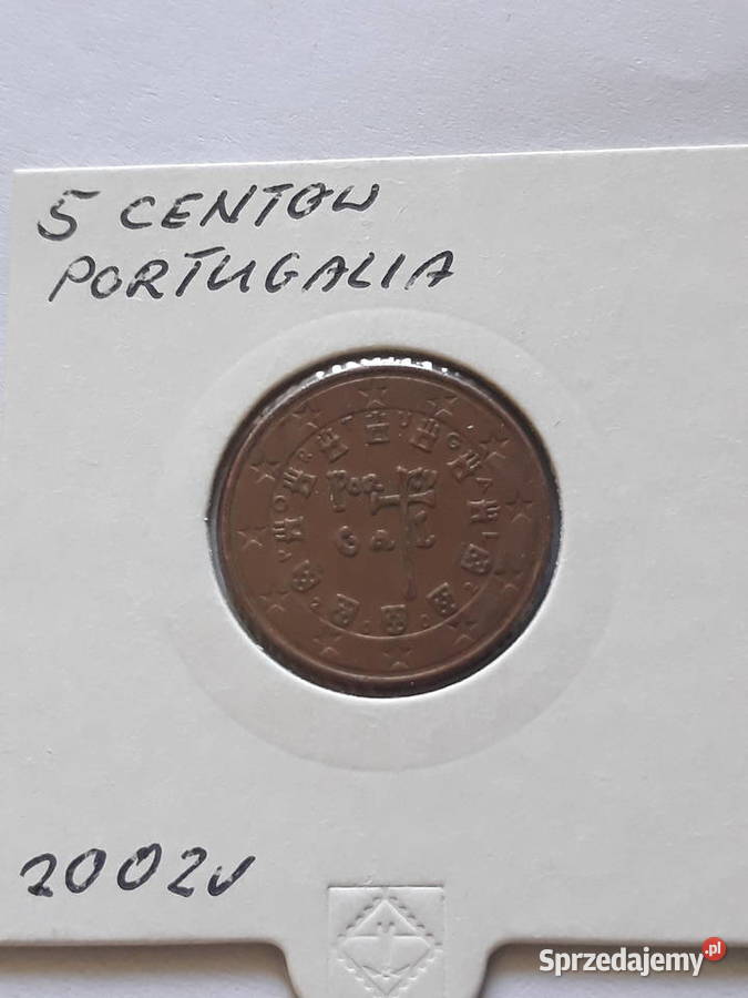 5 Eurocentów Portugalia 2002 r