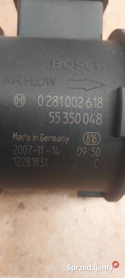 Przepływomierz OPEL ASTRA H 0281002618 55350048