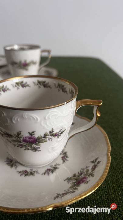 Filiżanki Rosenthal Classic Rose 6 sztuk Piękny Nowy Sącz