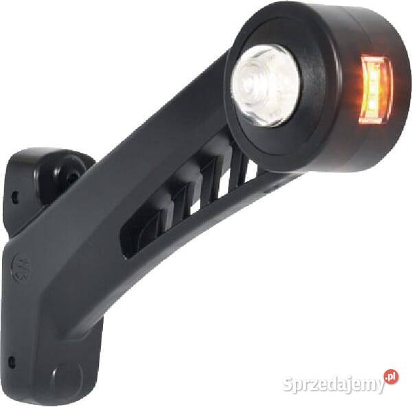 Lampa obrysowa LED lewa okrągła 1224V Kamionna