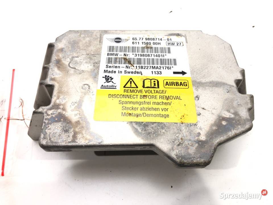 SENSOR AIRBAG MINI R56 9808714 0514 CZUJNIK