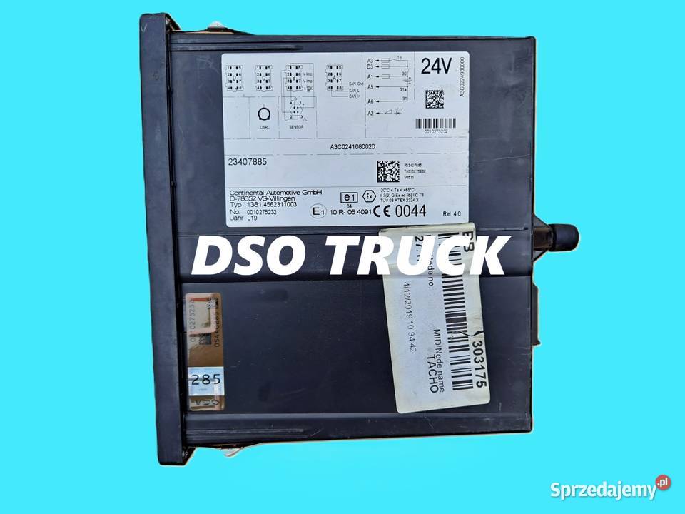 23407884 23407885 Tachograf VOLVO Zawichost