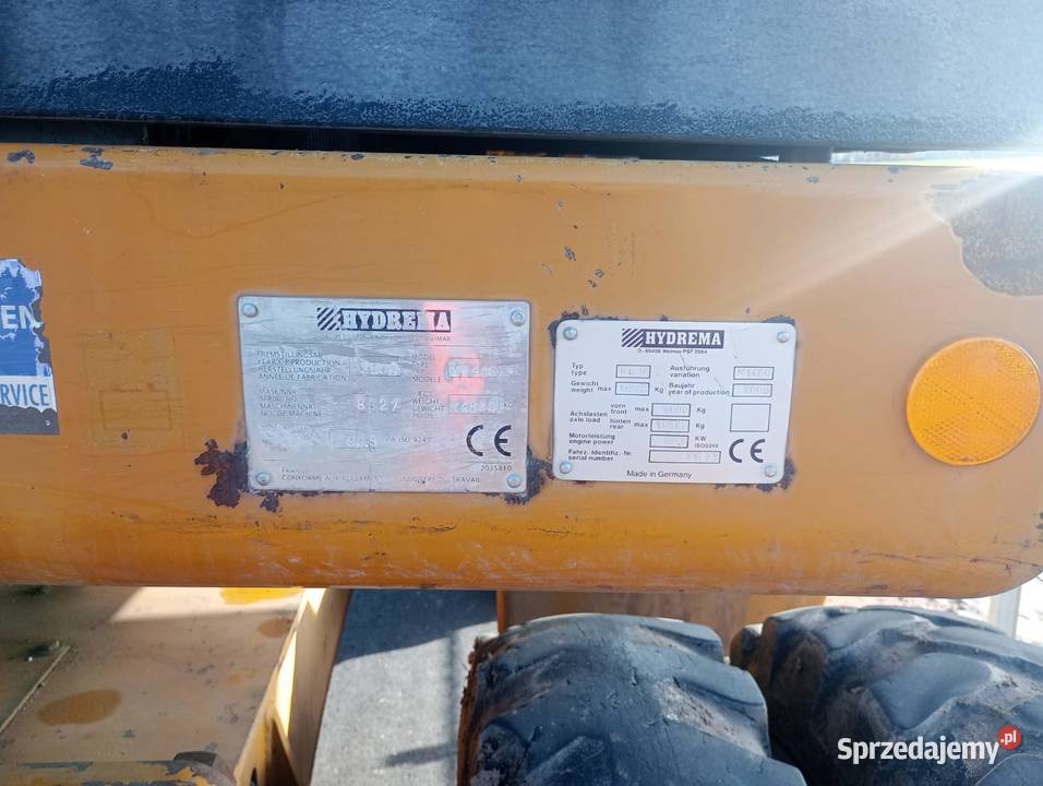 Koparka Hydrema 2006 165t Ostrów Mazowiecka sprzedam