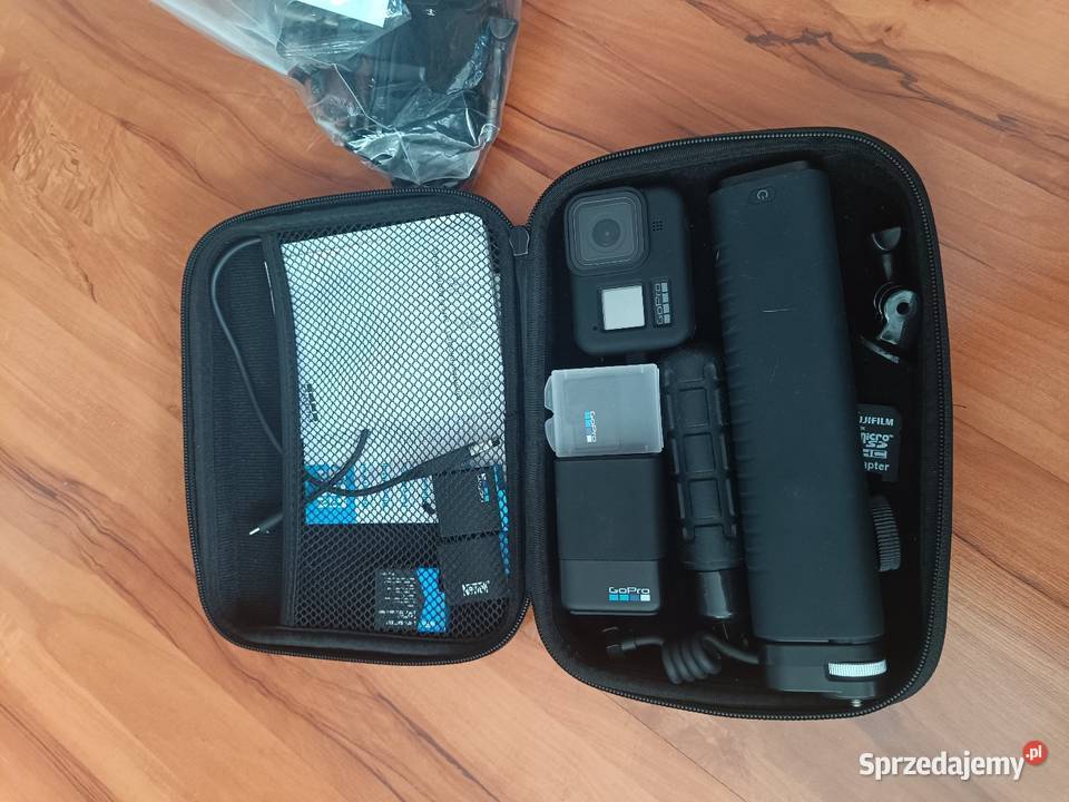 GoPro Hero 8 Black dużo dodatków Golina