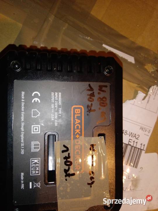 Szybka ładowarka narzędziowa Black Decker nowa Nowy Dwór Mazowiecki