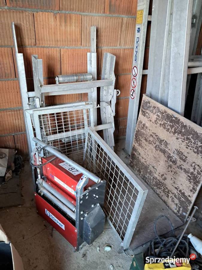 Winda wyciąg towarowy Bocker Świdnica