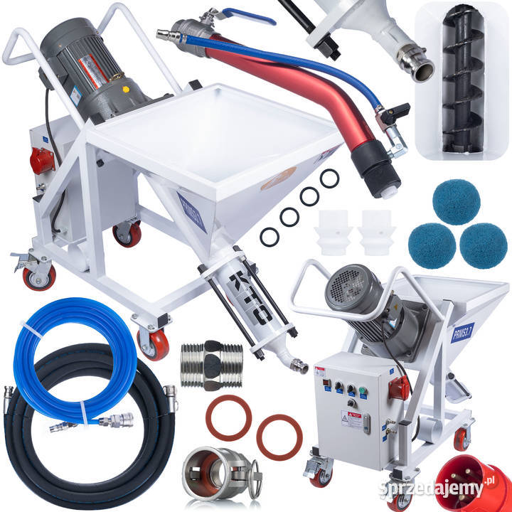 Wielofunkcyjna Maszyna Natryskowa 80L 37kW Malarskie Ludźmierz