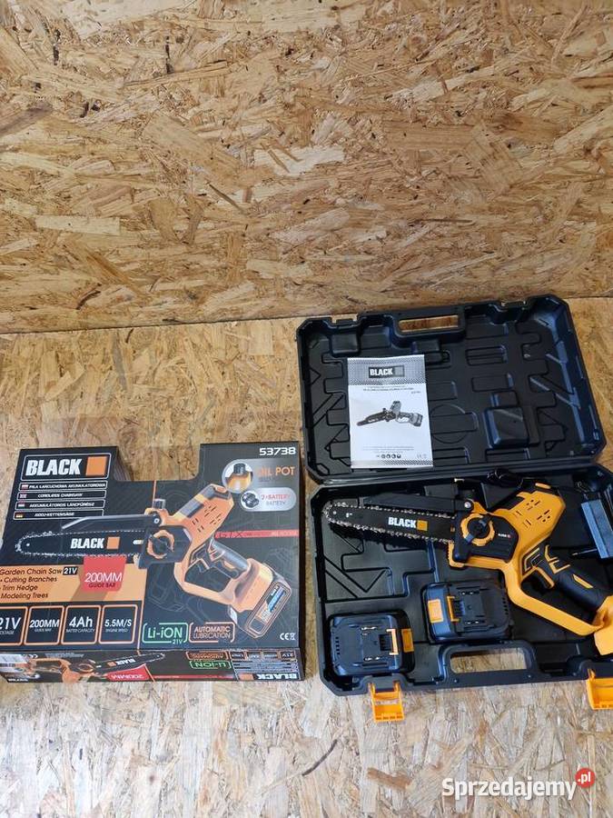 PIŁA łańcuchowa AKUMULATOROWA Pilarka drzewa Głogowa