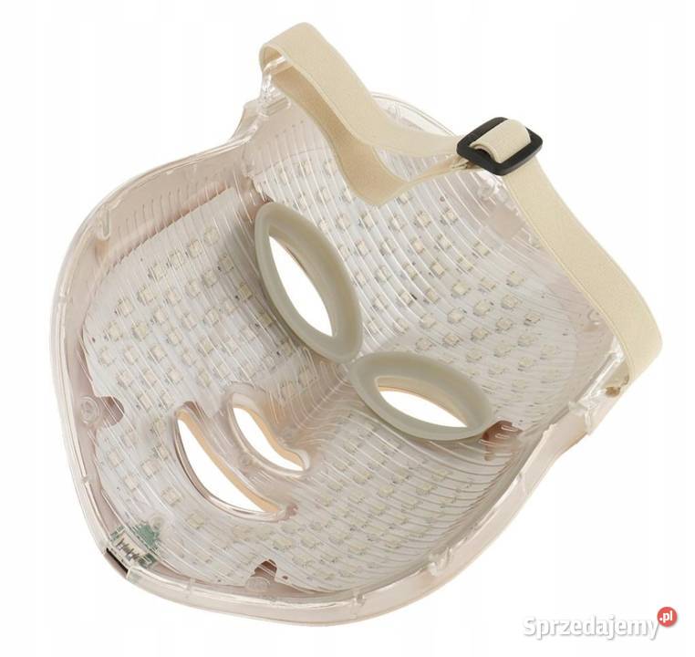 Maska Do Twarzy Z Terapią Światłem LED Dermawave śląskie Częstochowa