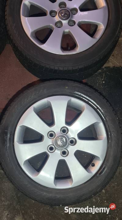 Koła felgi aluminiowe GM 17 5x120 opony zimowe Motoryzacja Rybnik