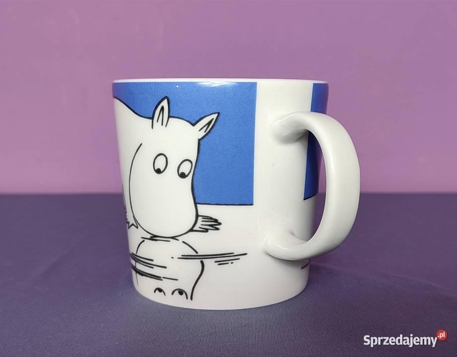 Muminki KUBEK Moomin Arabia Finland sygnatura Jasień