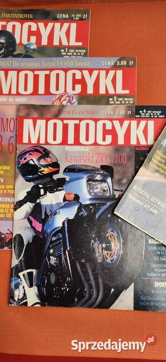 Czasopismo kolekcjonerskie motocykl 1997 Gliwice sprzedam