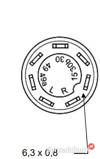 Przełącznik przyciskowy wału WOM okrągły żółty