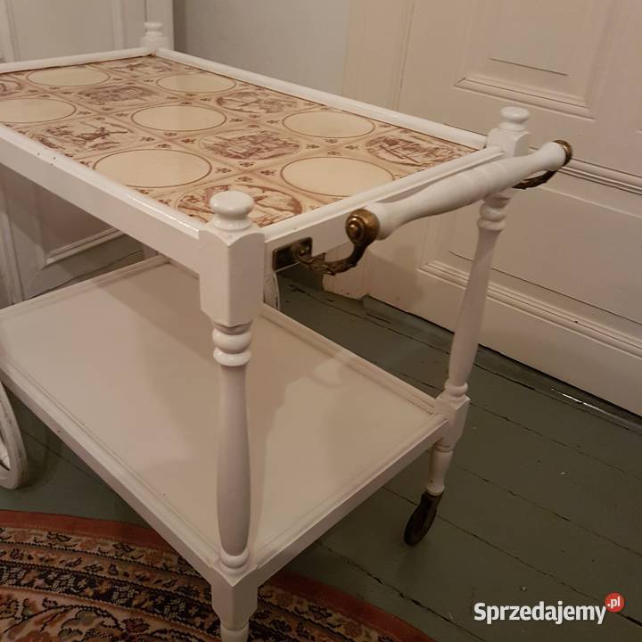 stolik kwietnik barek na kółkach z mosiądzem Stoliki kawowe i ławy Dargikowo sprzedam