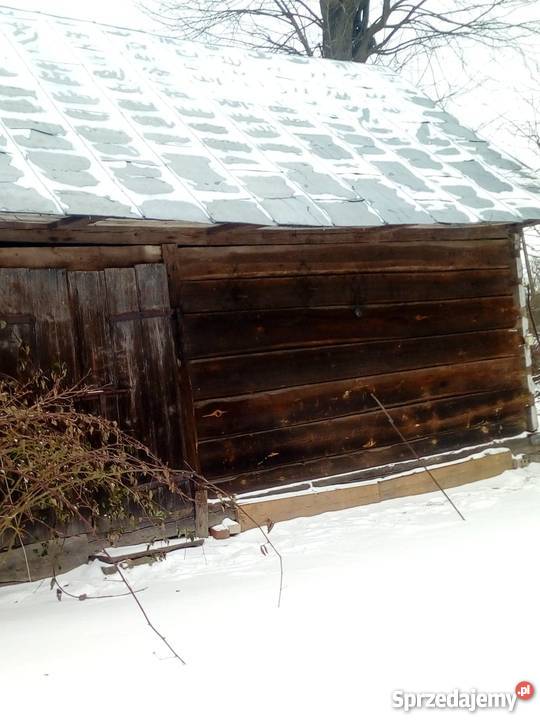 Spichlerz z bali do przeniesienia Nieruchomości lubelskie Żurawie sprzedam