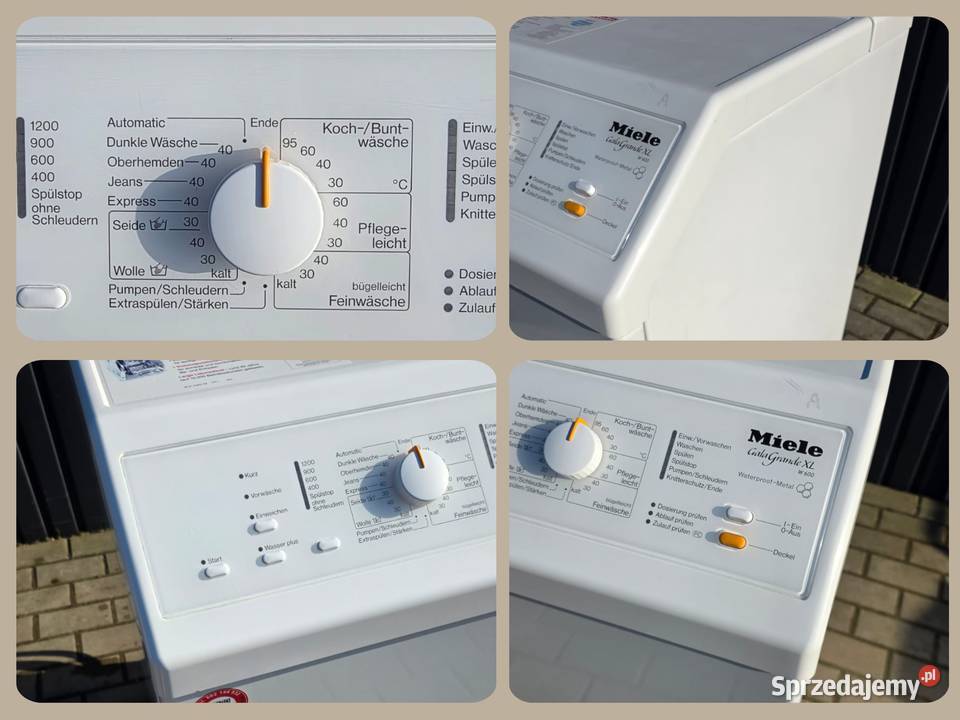 Pralka Miele W 600 GalaGrande XL ładowana góry Pralki i suszarki Wrocław