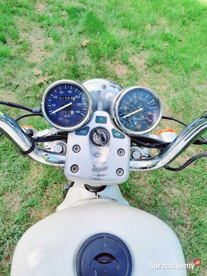 Hyosung ga cruise 125 4V uszkodzony zmiana Sulęcin